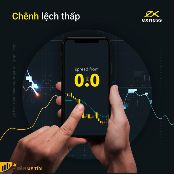 Mỗi một mức chi phí tại Exness thì đều tùy thuộc vào sản phẩm mà trader lựa chọn 