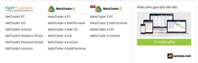 3 nen tang giao dich dang duoc san IFC Markets ho tro cho nha dau tu