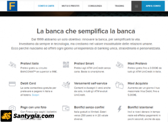FinecoBank chỉ cung cấp duy nhất tài khoản cá nhân