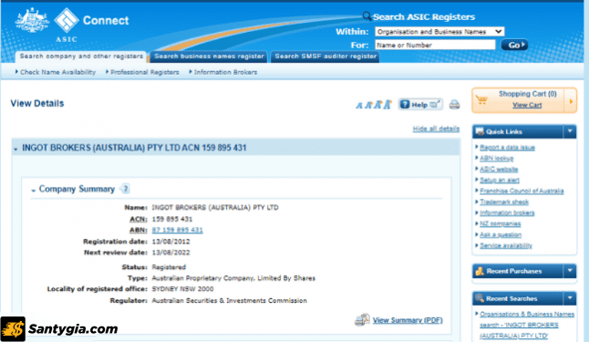 Ingot Broker lừa đảo hay không?