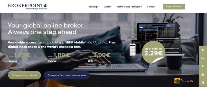 Đánh giá sàn Sàn Brokerpoint