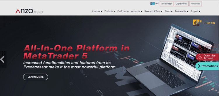 Anzo Capital? Sàn Anzo Capital lừa đảo hay uy tín?