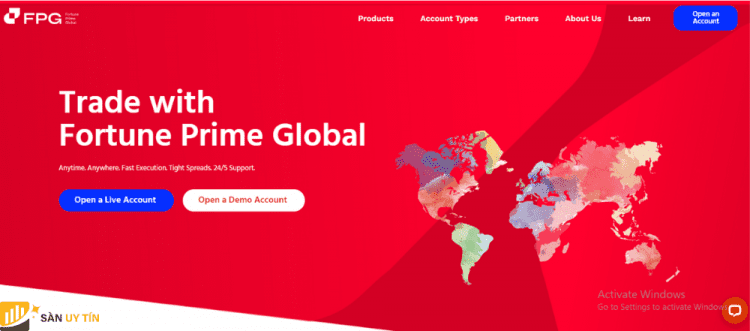 Đánh giá sàn FPG – Fortune Prime Global lừa đảo nhà đầu tư hay không?