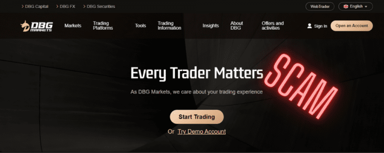 DBG Markets lừa đảo? Đánh giá sàn DBG Markets mới nhất