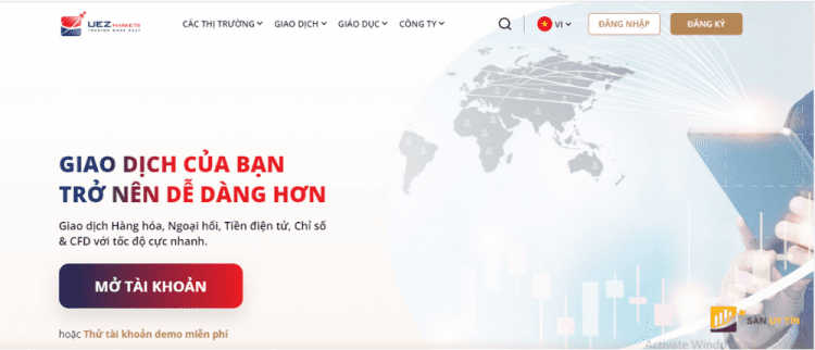 UEZ Markets là gì? UEZ Markets lừa đảo hay uy tín?