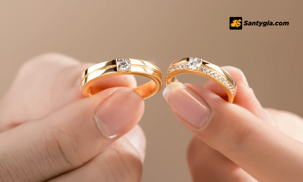 Vang 585 co tuoi vang tuong duong vang 14k