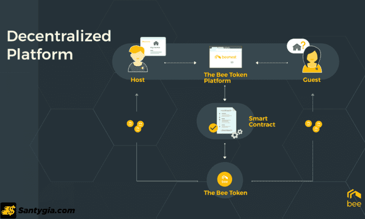 Những người tham gia mạng Bee Network sẽ có 3 vai trò chính
