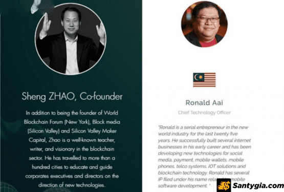 Sheng Zhao từng là người đứng đầu các dự án đầu tư đa cấp của Plus Token