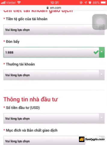 Thiet lap thong so tai khoan 5