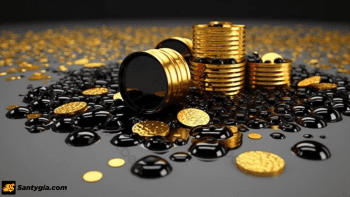 Giá bạc và giá dầu thô Brent đều tăng cao