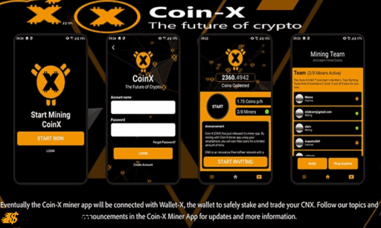 CoinX - Miner App