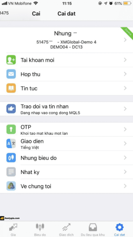 Một số chức năng khác trong MT4