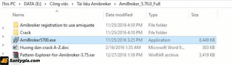 Trader giải nén File đã tải về và cách cài Amibroker