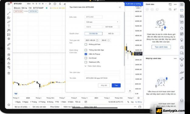 Huong dan su dung tradingview de dang