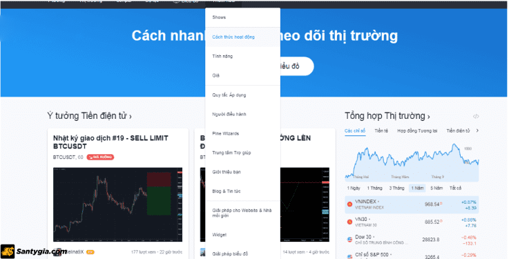 Khu vực chứa thông tin cung cấp cho người dùng
