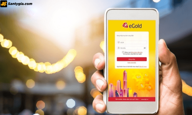 eGold - app theo dõi giá vàng được tạo ra bởi Doji