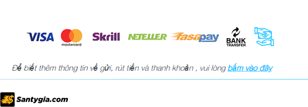 Hình thức nạp rút tiền của FP Markets